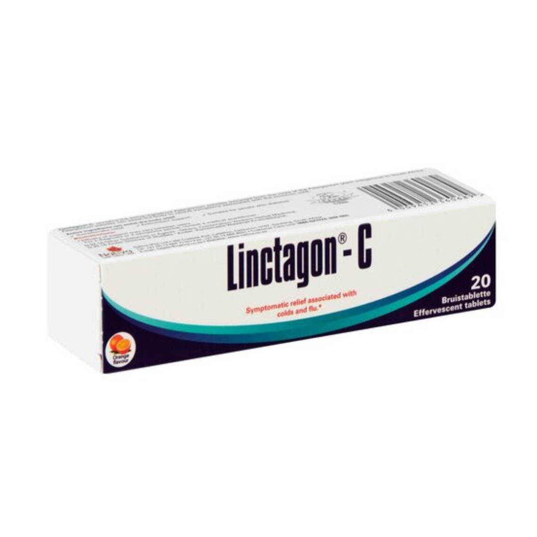 Linctagon-C Effervescent Tablets box front view